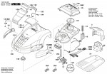 Bosch 3 600 HA2 304 Indego 10C Autonomous Lawnmower / Eu Spare Parts